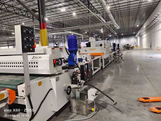 PLC Hot Melt Coater Laminator ماشین پوشش UV برای چوب